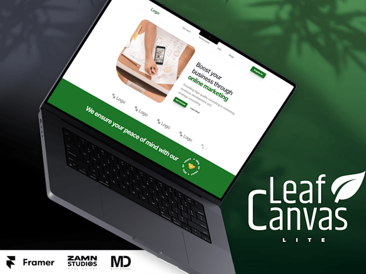 Cover image for LeafCanvas - FFT (Free Framer Template)