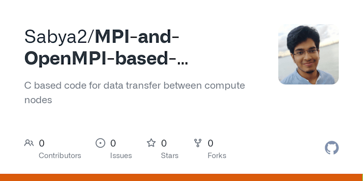 Cover image for MPI-and-OpenMPI-based-PingPongLatency