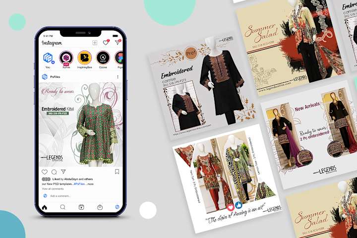 Cover image for Legend Social Media on Behance