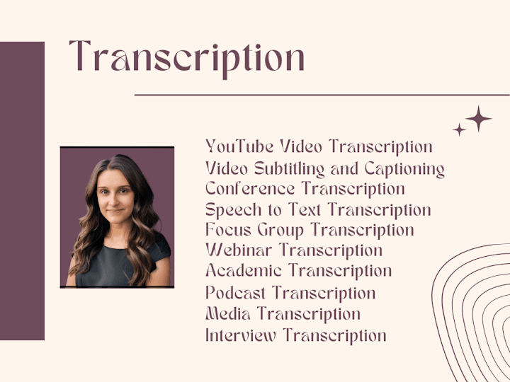 Cover image for Professional Transcription Services