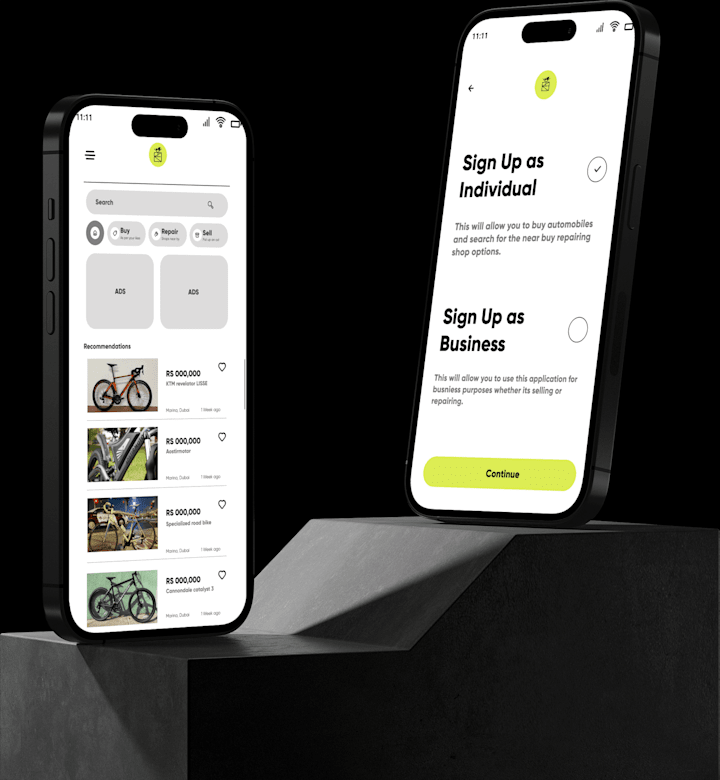 Cover image for Wecykle | UX/UI Design & App Development