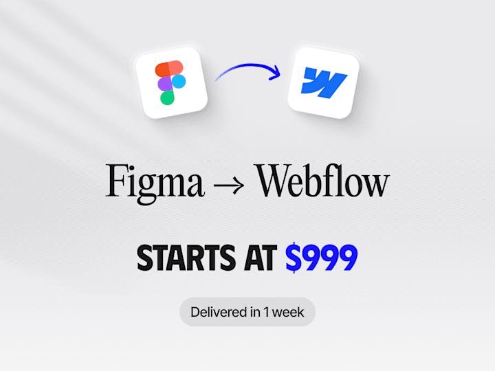 Cover image for Figma to Webflow