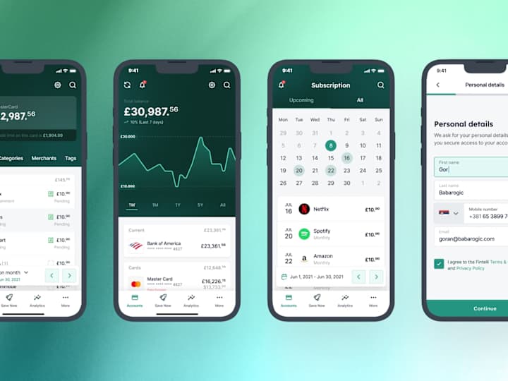 Cover image for UX/UI Design for Budget Planner Finance App