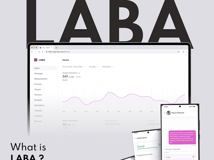 Cover image for Laba : Parent to School App