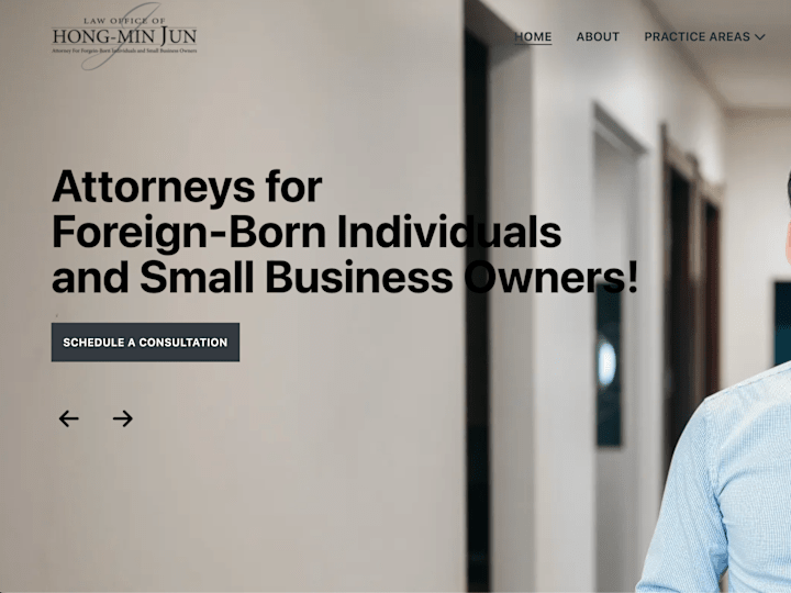 Cover image for Law Firm Website Redesign – SEO + Blog Integration