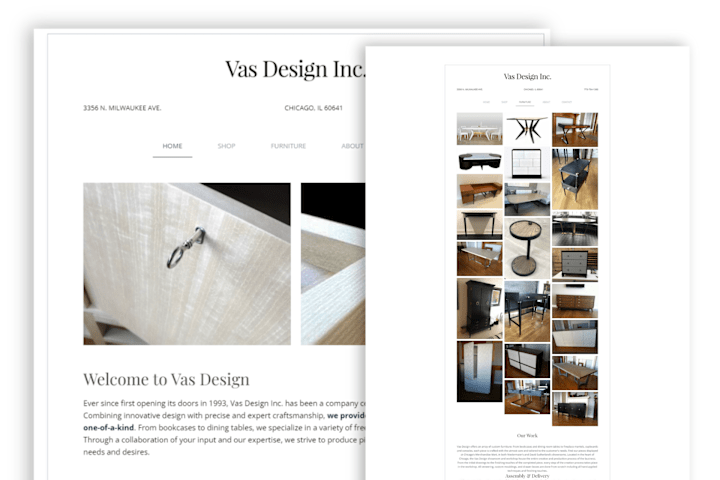 Cover image for Vas Design: Showcasing Craftsmanship in a Digital Platform