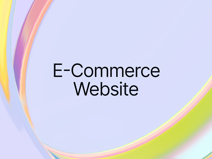 Cover image for E-Commerce & CRO