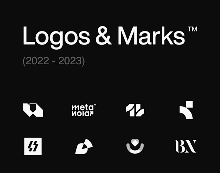 Cover image for LOGOS & MARKS Vol. 1