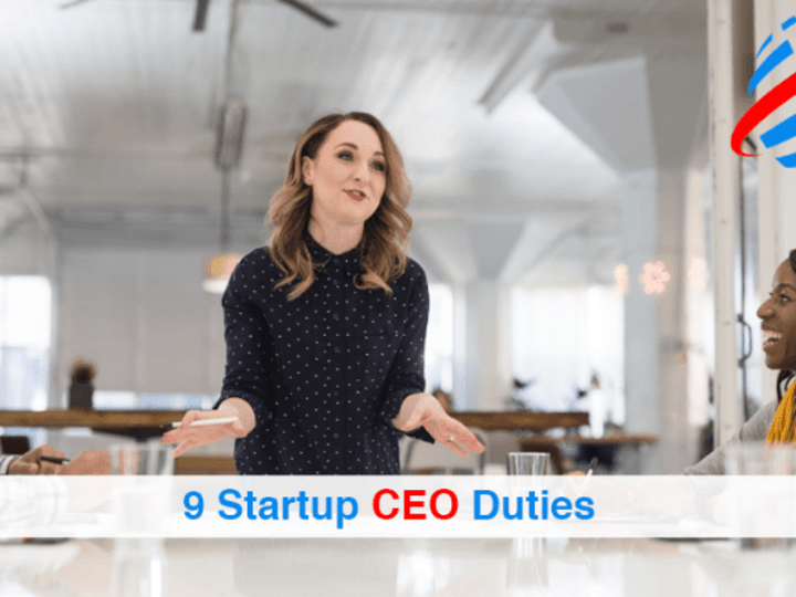 Cover image for 9 Startup CEO Duties - Business Data List