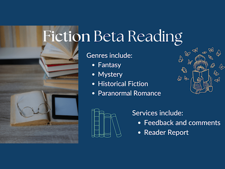 Cover image for Beta Reading Service for Novels