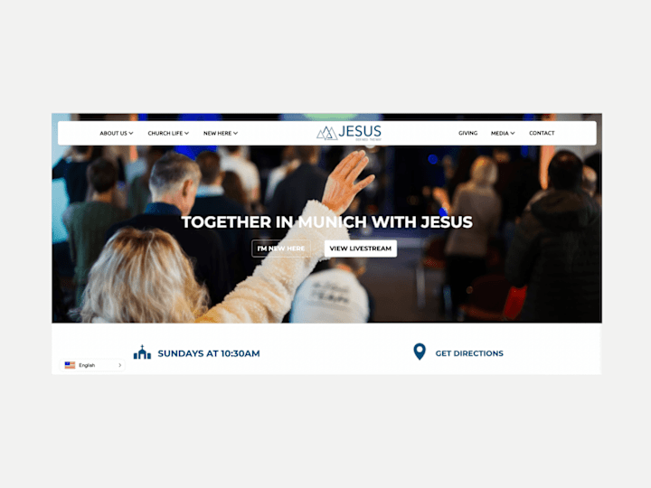 Cover image for Church Website Design & Development