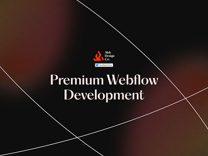 Cover image for Custom Webflow Development for High-Converting Interactive Sites