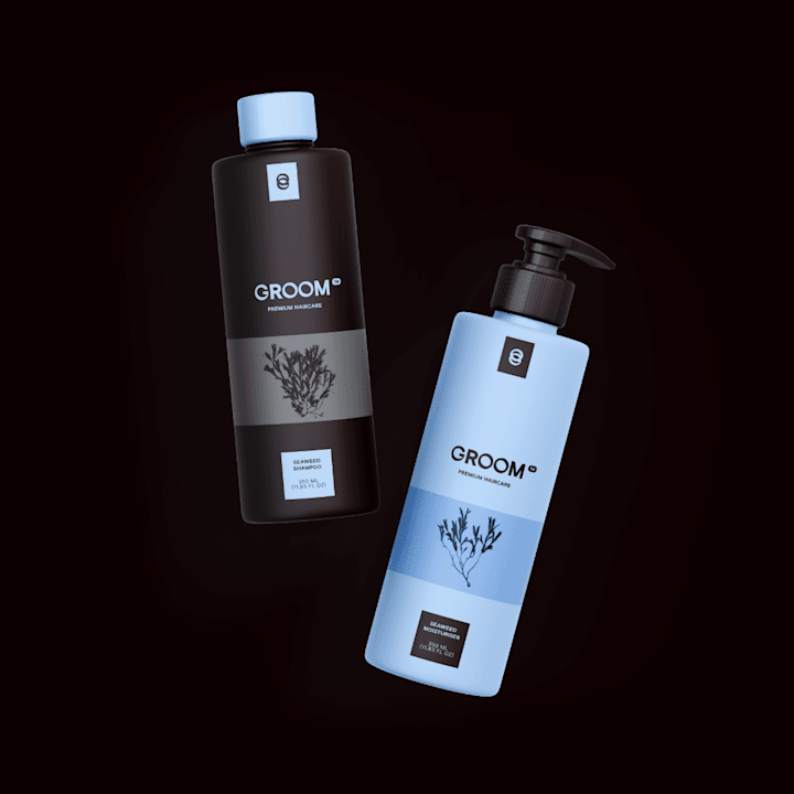 Cover image for Groom / Premium Haircare / Brand Identity / Creative Direction