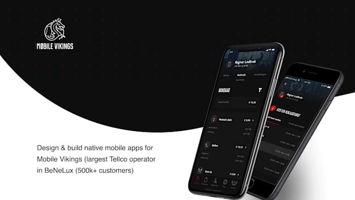Cover image for Designing mobile app for Mobile Vikings