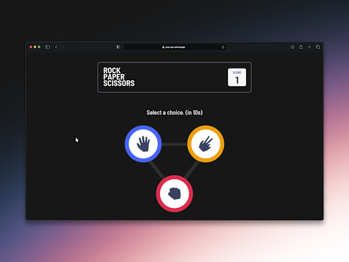 Cover image for Multiplayer Rock Paper Scissor
