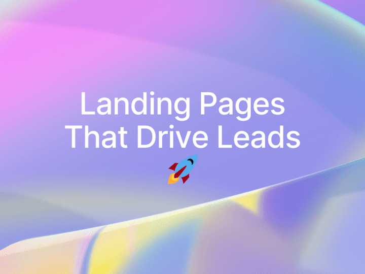 Cover image for Conversion Optimized landing page for Saas & Services