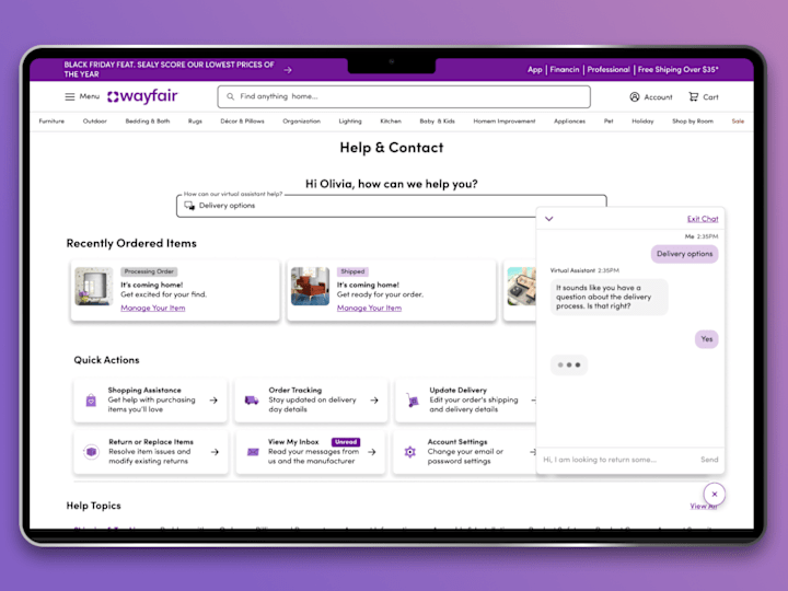 Cover image for Help & Contact: A one-stop support hub