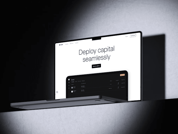Cover image for Odin's Webflow Website for Web Summit