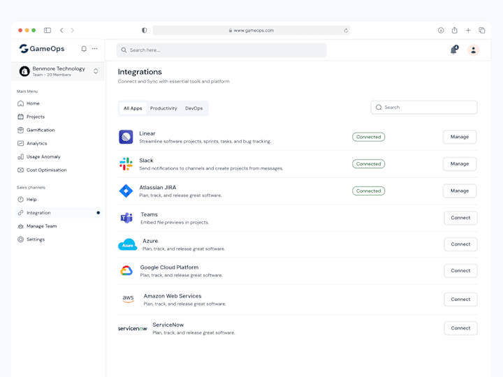 Cover image for GameOps Dashboard - Optimize Game Infrastructure Costs