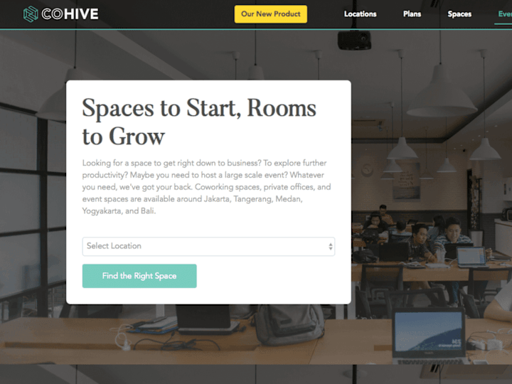 Cover image for COHIVE's Company Website