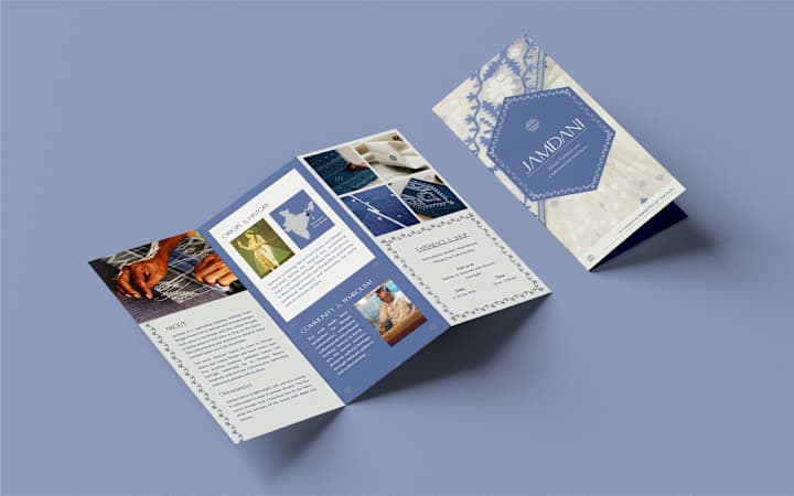 Cover image for Brochure Design - Jamdani Craft :: Behance