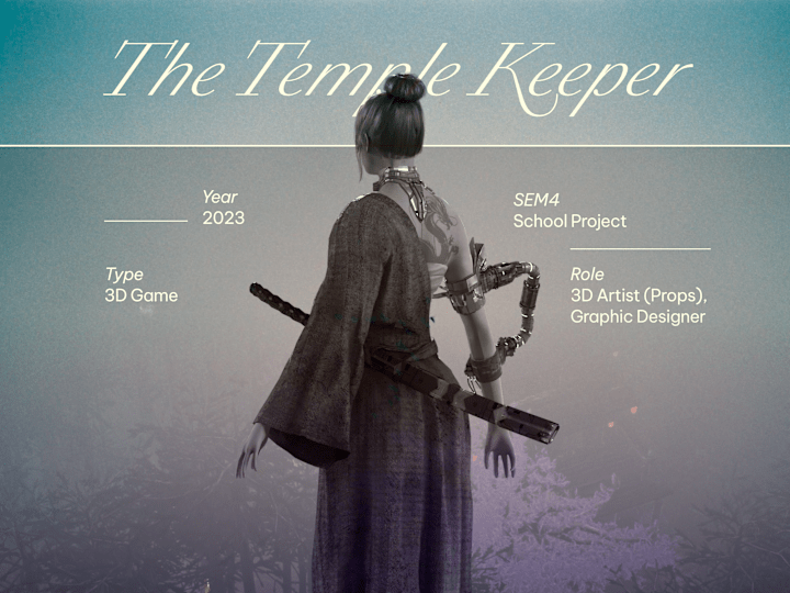 Cover image for (School Project) Game 3D | The Temple Keeper