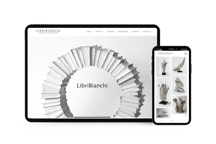 Cover image for LibriBianchi – Artistic Website