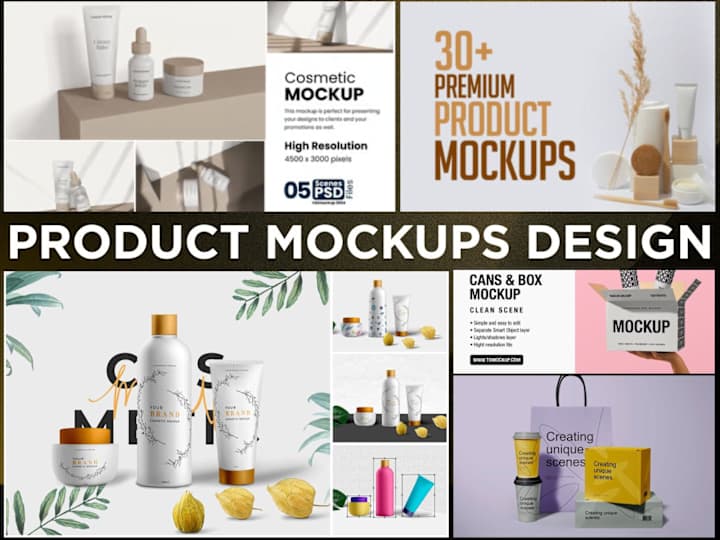 Cover image for will design stunning custom digital product mockup listing image