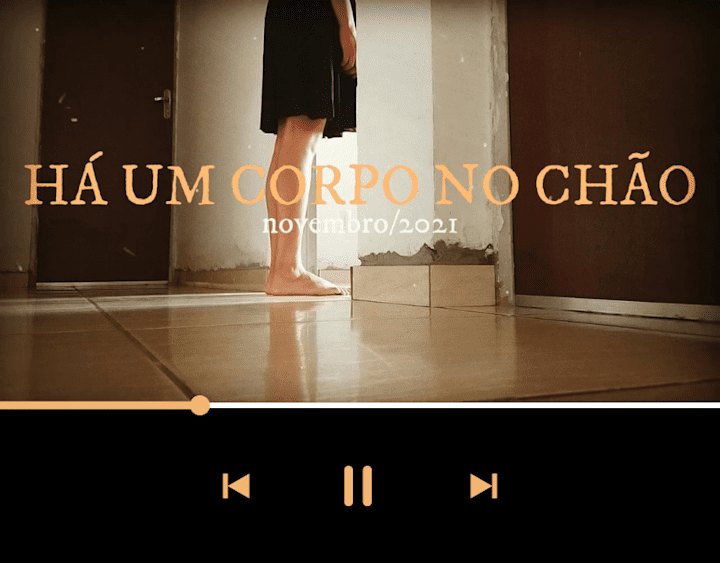 Cover image for Há um corpo no chão - Video :: Behance