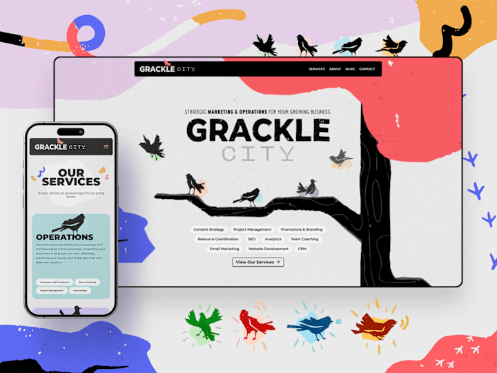 Cover image for Grackle City