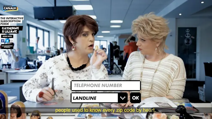 Cover image for CANAL+ - Catherine & Liliane : The interactive form on Vimeo