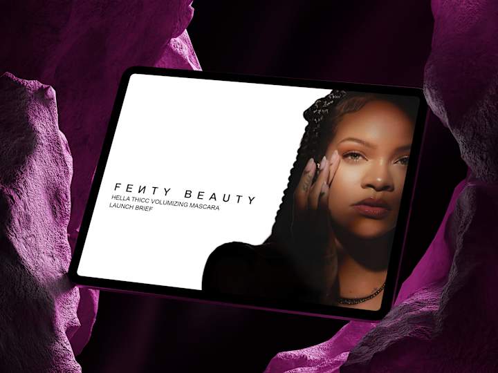 Cover image for Fenty Beauty Lash Lab Presentation Design