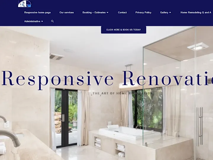 Cover image for Responsive home page - ResponsiveRenovations