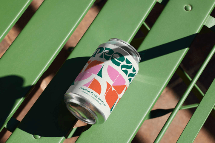 Cover image for Sprezza CBD Seltzer | Logo & Package Design