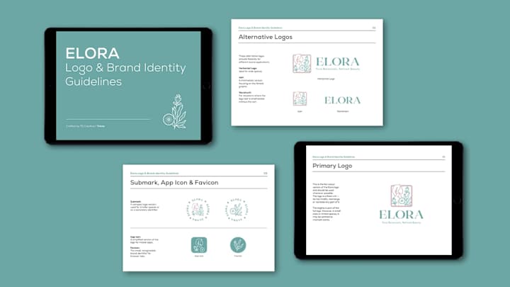 Cover image for Elora — Logo Guideline & Brand Identity