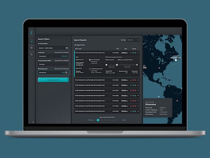 Cover image for Carbon-Efficient Ship Finder Development