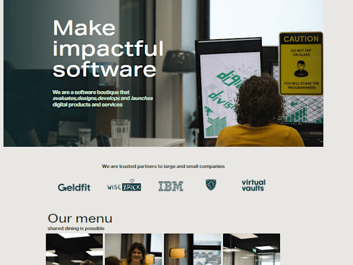 Cover image for Web Design for a Software Agency