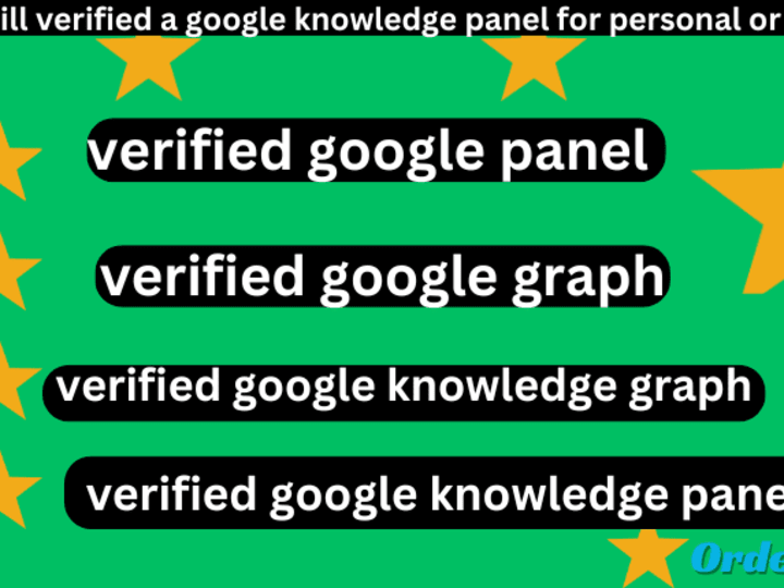 Cover image for I will create a standard google knowledge panel for personal