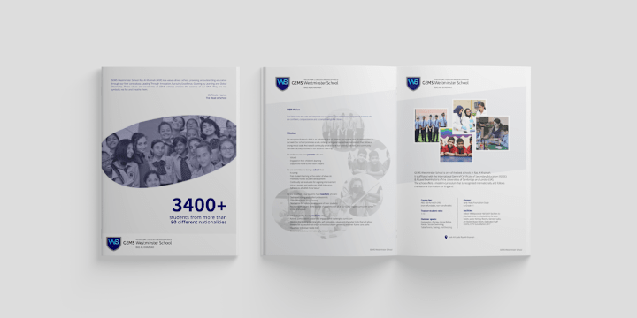 Cover image for School brochure :: Behance