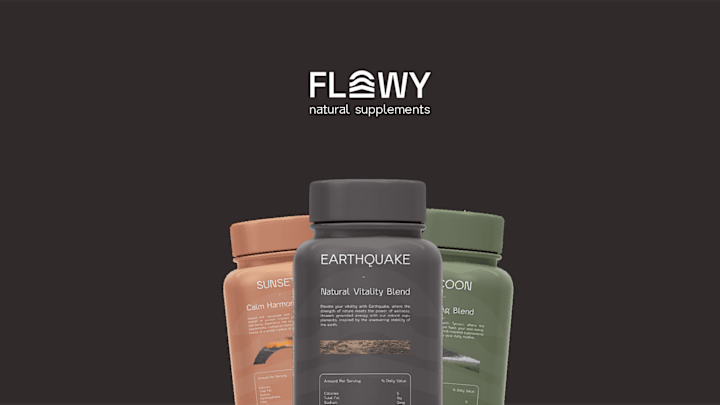 Cover image for Packaging Design | Flowy supplements