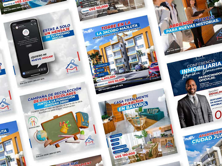Cover image for Social media management for Real Estate