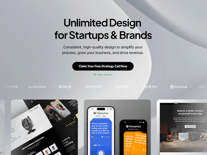 Cover image for RELIC - Unlimited Design for Startups and Brands