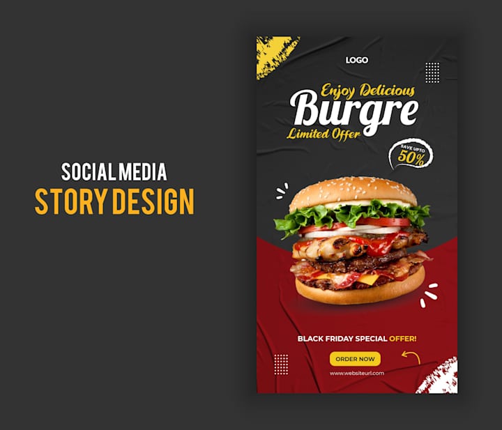 Cover image for Social media story design for Instagram and Facebook :: Behance