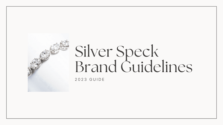 Cover image for Silver Speck Brand Guidelines