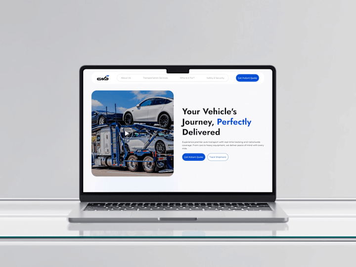 Cover image for Car Hauling website