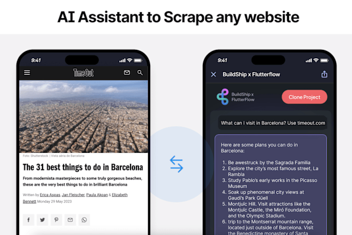 Cover image for AI Assistant with BuildShip (on FlutterFlow Marketplace)