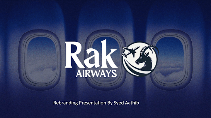Cover image for Re Branding : Rak Airways by Syed Aathib