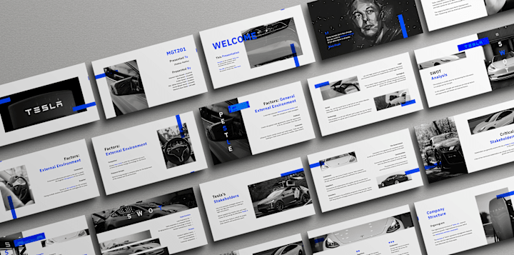 Cover image for Powerpoint Template on Behance