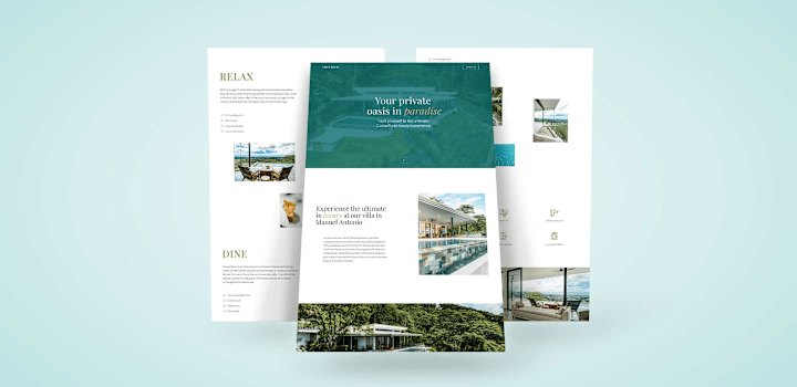 Cover image for Vista Royal - Landing page design