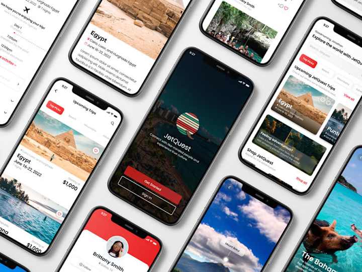 Cover image for JetQuest App Design